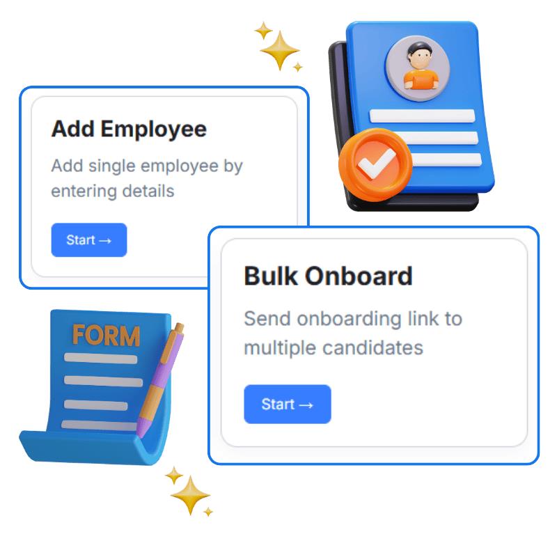Employee records in Runtime HRMS