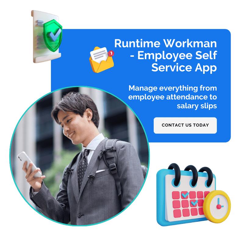 Employee Self Service using Runtime HRMS
