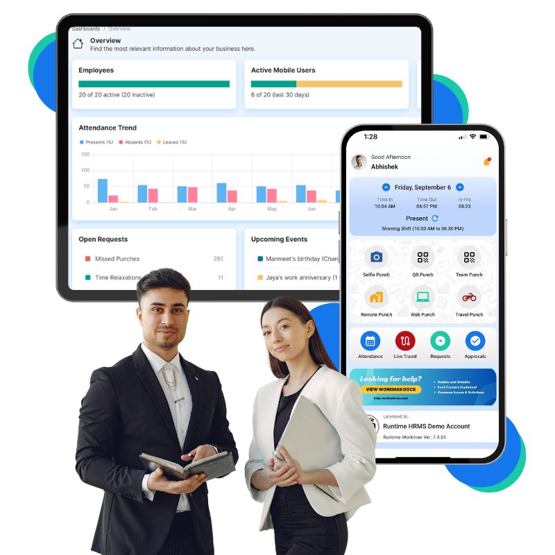 HR Management Solution designed for HR Manager - Runtime HRMS
