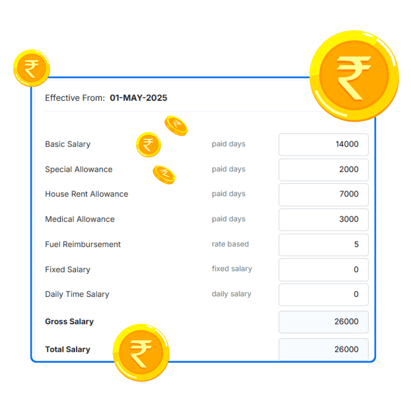 Payroll and Compliances with Runtime HRMS