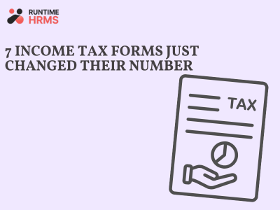 7 Income Tax Form Number Changes The Complete List For HR