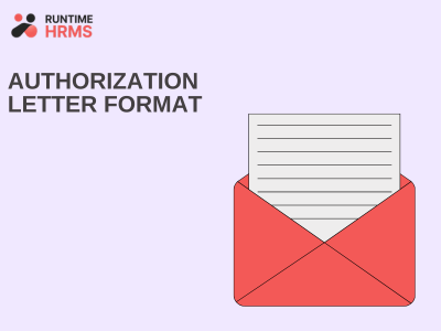 Authorization Letter Format India