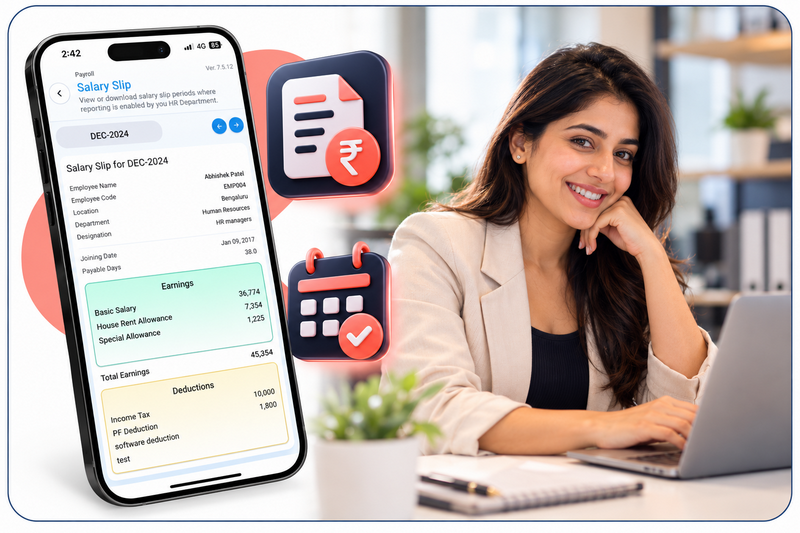 Access Payslips, Salary History and Form 16 From Your Phone