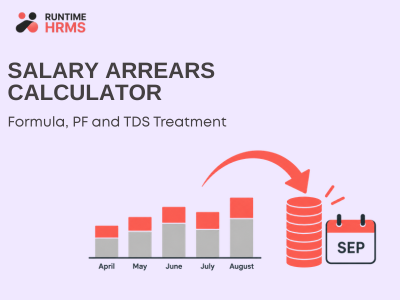Salary Arrears Calculator Formula, PF and TDS Treatment